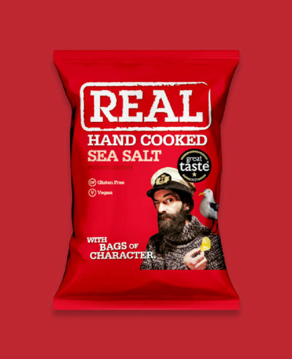 REAL Hand Cooked Sea Salt